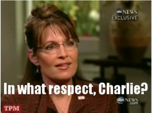Sarah Palin ponders the Bush Doctrine